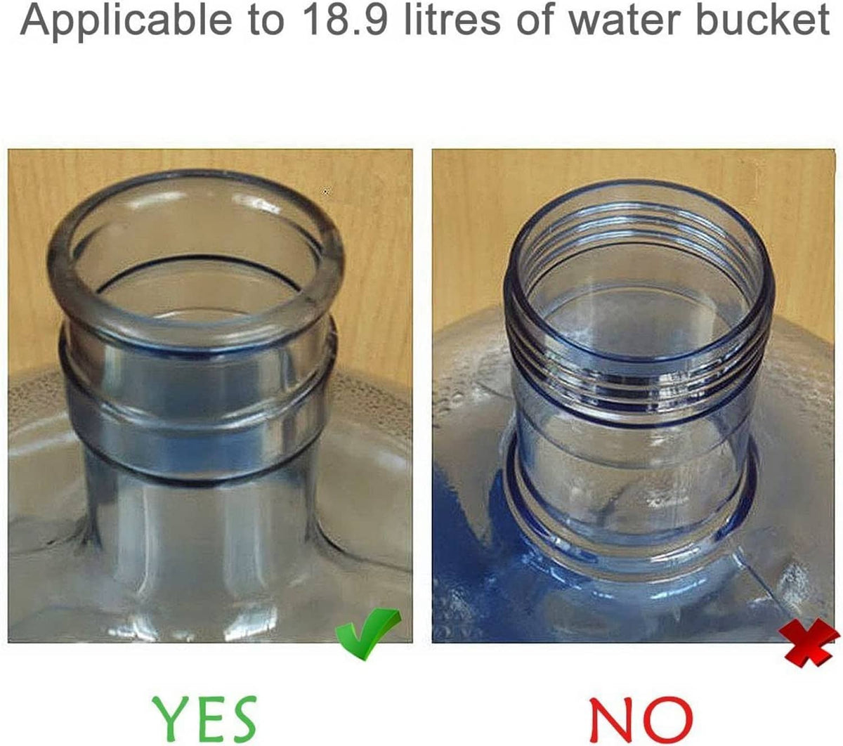 Blue snap-on non-spill replacement bottle caps with round spillproof lid