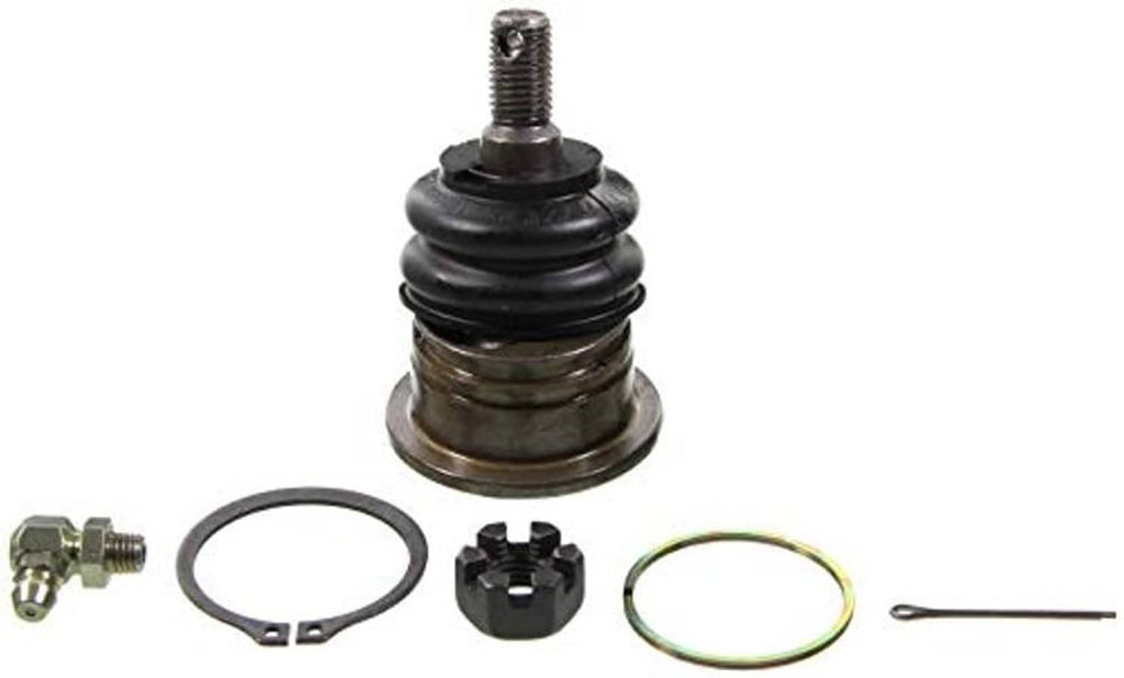 Front upper ball joint assembly kit with rubber boot, seals, and mounting hardware