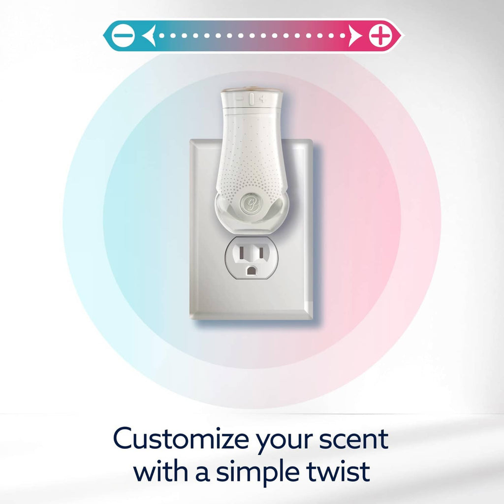 Glade CustomScent plug-in refill dial for simple scent customization