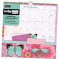 Butterflies 2027 pocket calendar with spiral binding and butterfly art, Note Nook by Jane Shasky