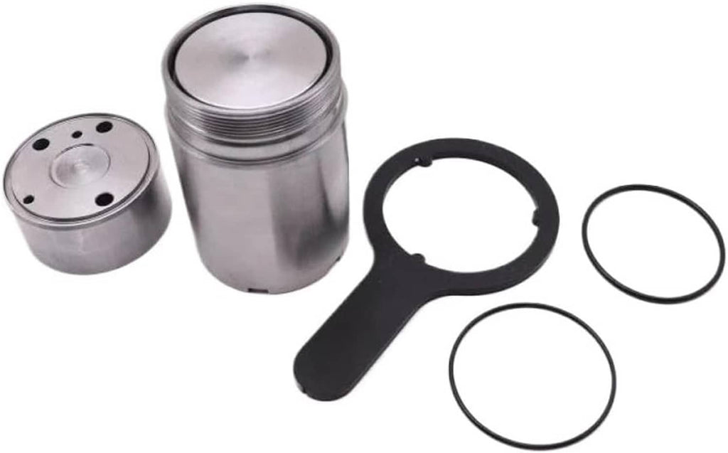 Transmission accumulator mechatronic kit with metal cylinders, O-rings, and black seal tool