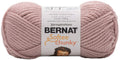 Super chunky acrylic yarn skein, soft rose pink, Bernat label, 3.5 oz