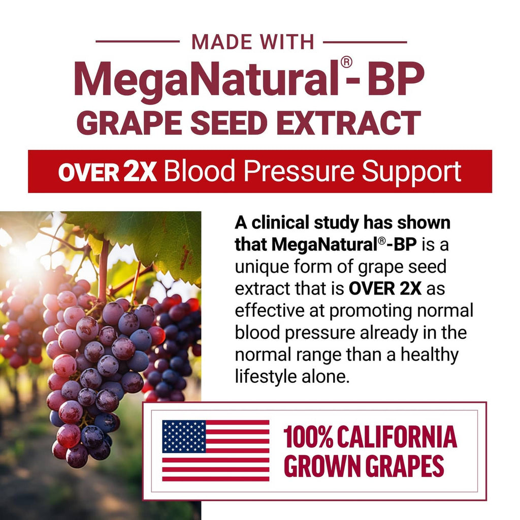 Force Factor Total Beets supplement label with MegaNatural-BP grape seed extract badge