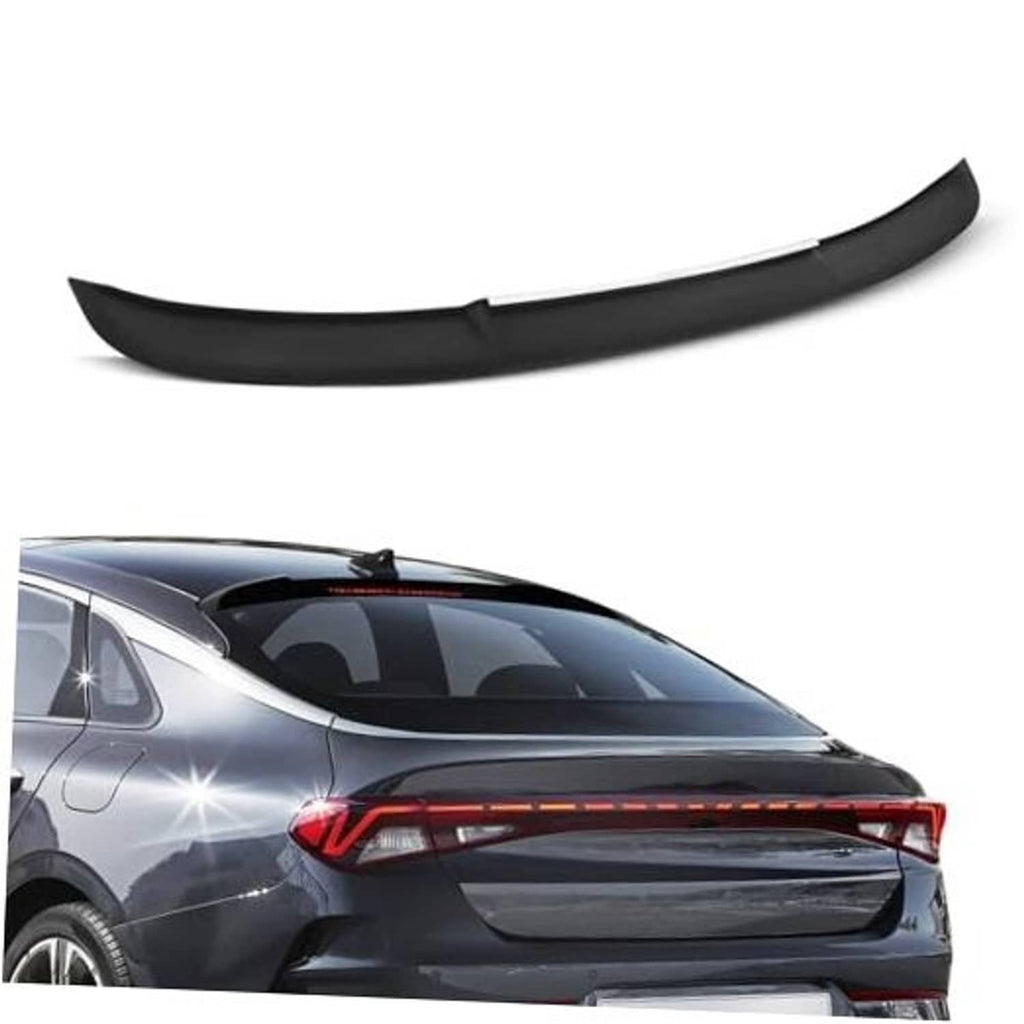 Glossy black ABS roof spoiler lip for Kia K5