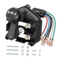 Forward/reverse switch assembly with black handle and wiring harness, micro switch included