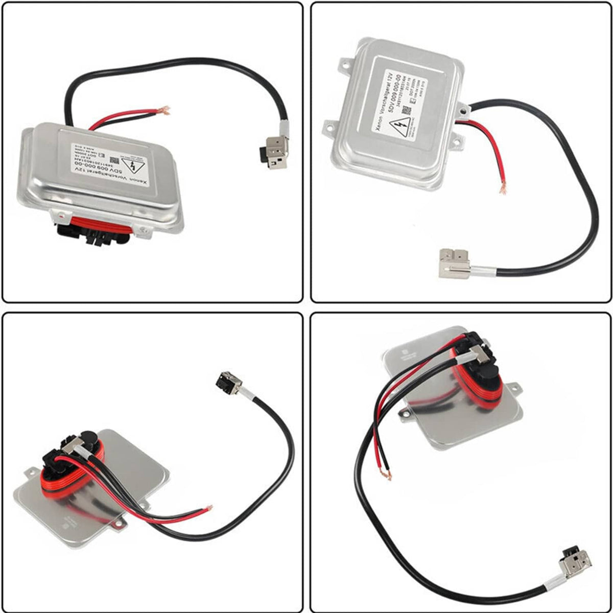 Xenon HID ballast control unit igniter module with wiring harness and power supply box