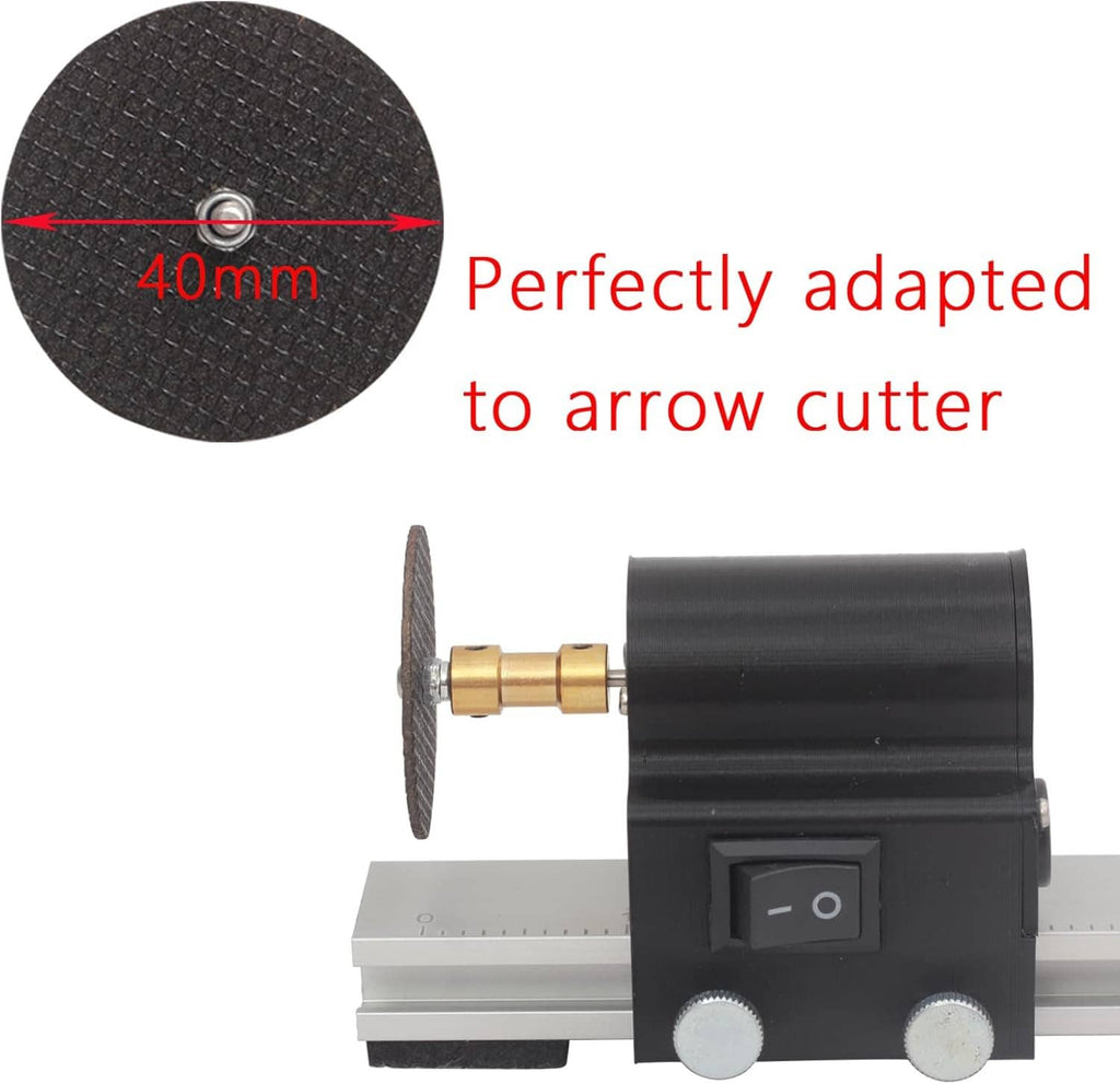 Arrow cutter blade disc, black abrasive pad (40 mm), with saw guide housing