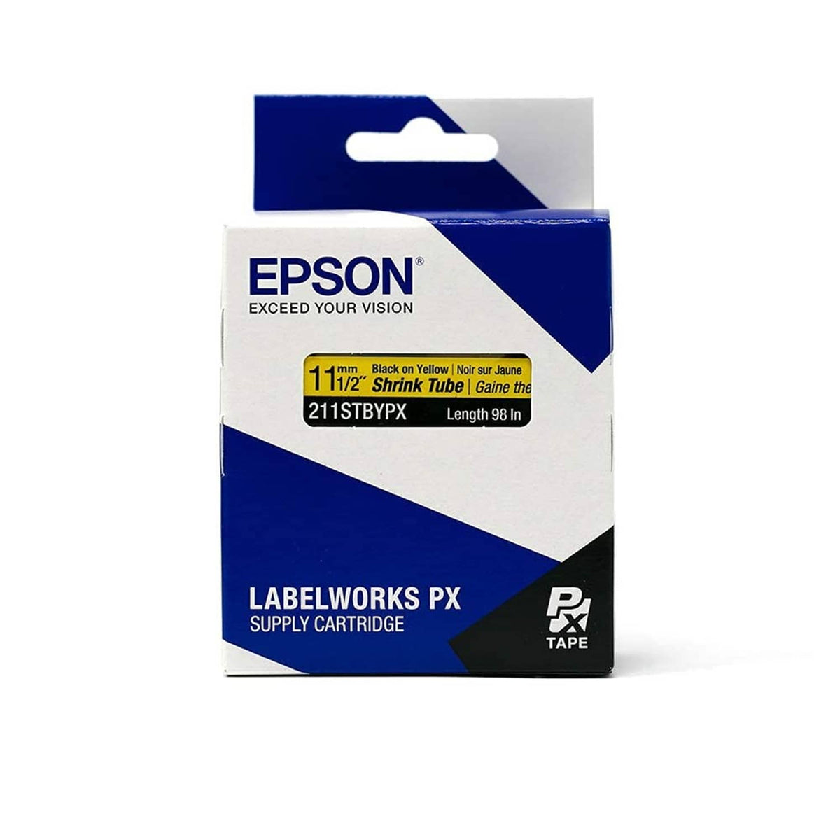 Epson LabelWorks PX supply cartridge for heat shrink tube 211STBYXP, 11mm