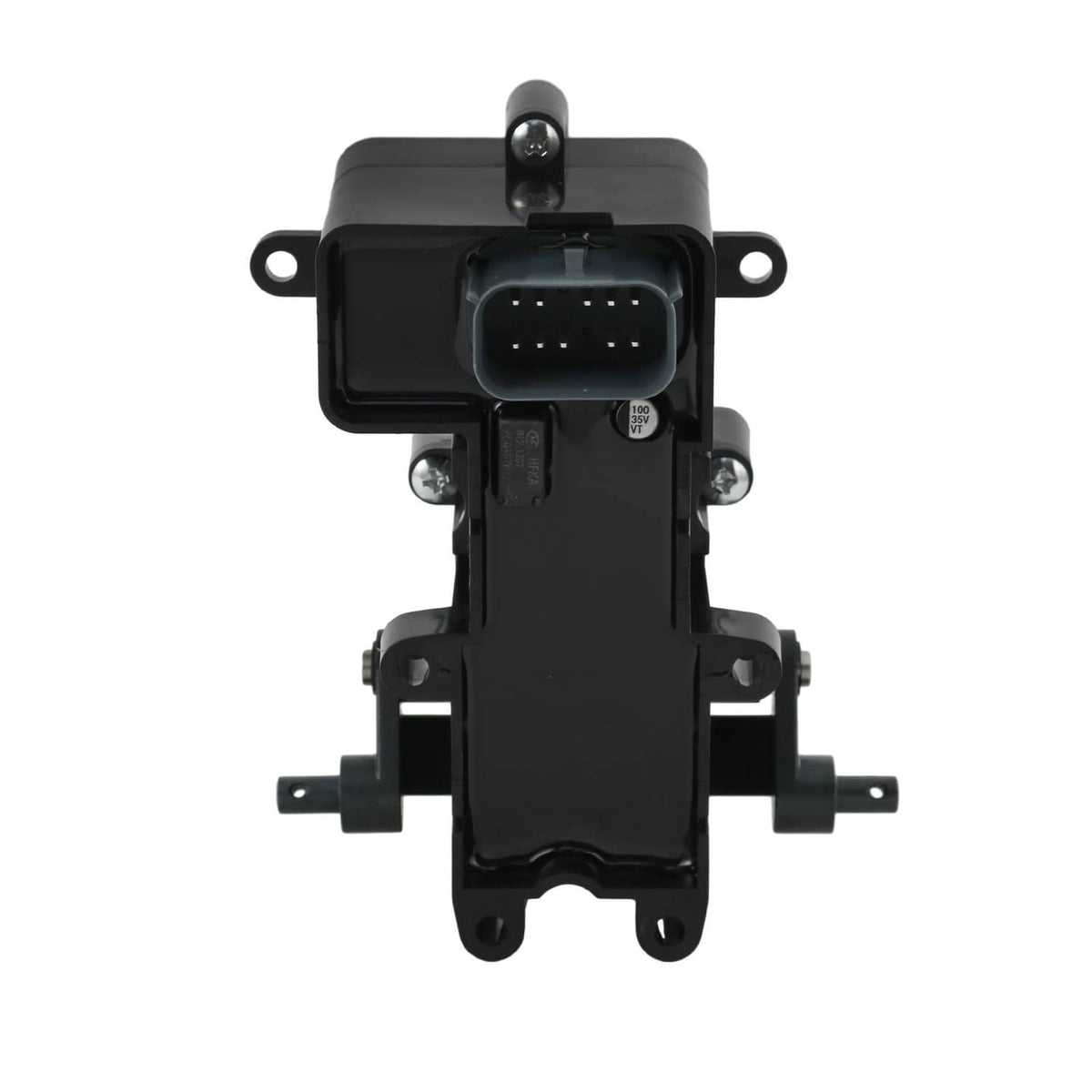 Brake control module assembly, black housing with multi-pin electrical connector