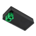 Black CDI module box with green multi-pin connector block, compact rectangular housing.