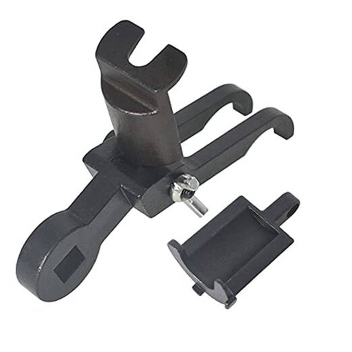 Valve spring compressor and rocker arm installer tool, black metal