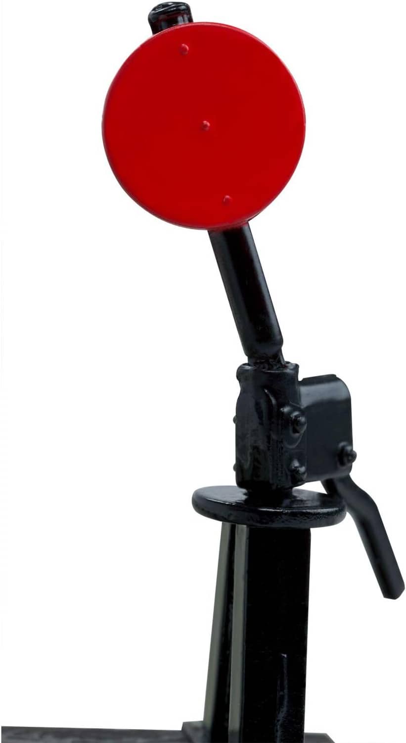 Fastrack manual switch lever with red knob and black mounting base