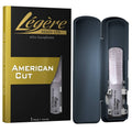 Legere American Cut synthetic saxophone reeds with carry case, 1.50 strength shown