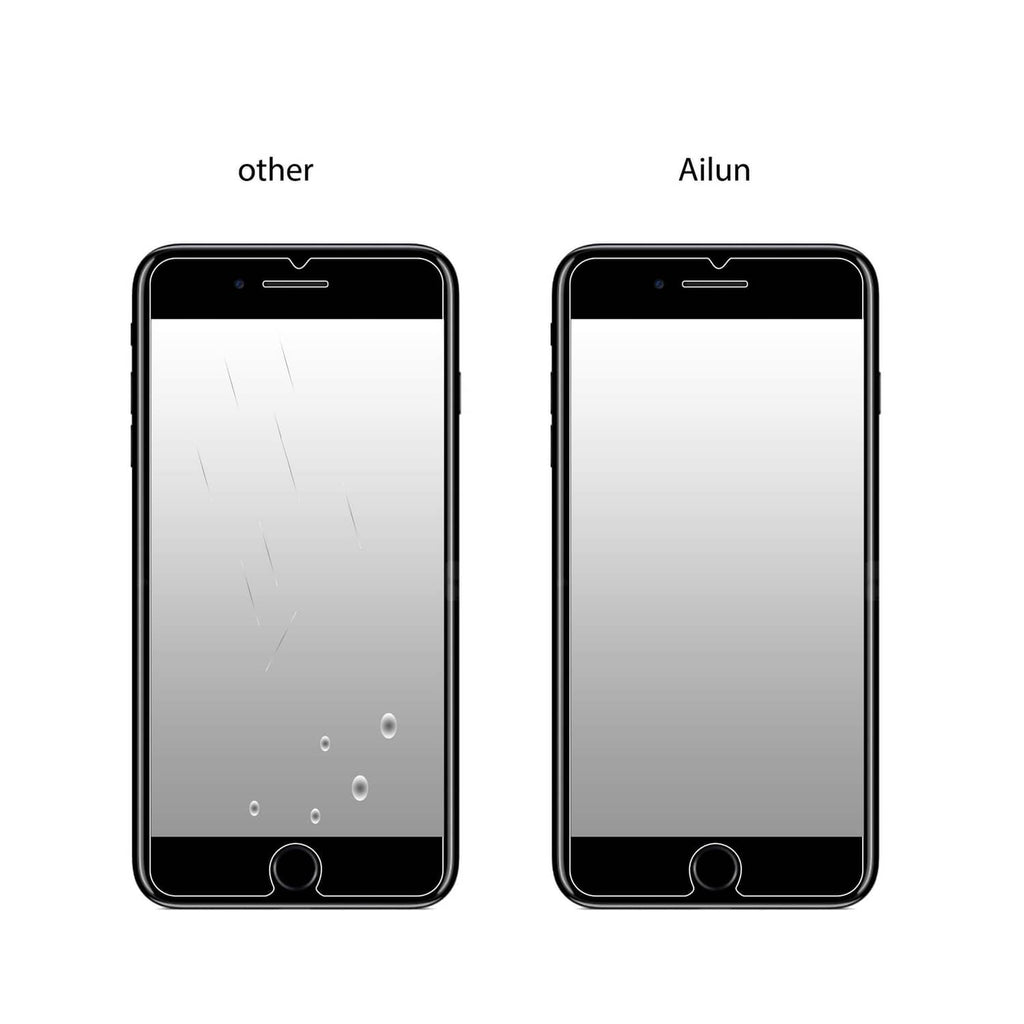 Tempered glass screen protector for iPhone SE with scratch-resistant surface