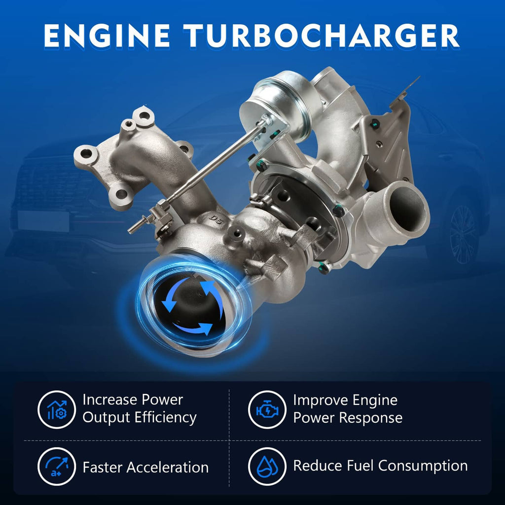 Engine turbocharger with silver compressor and turbine housings