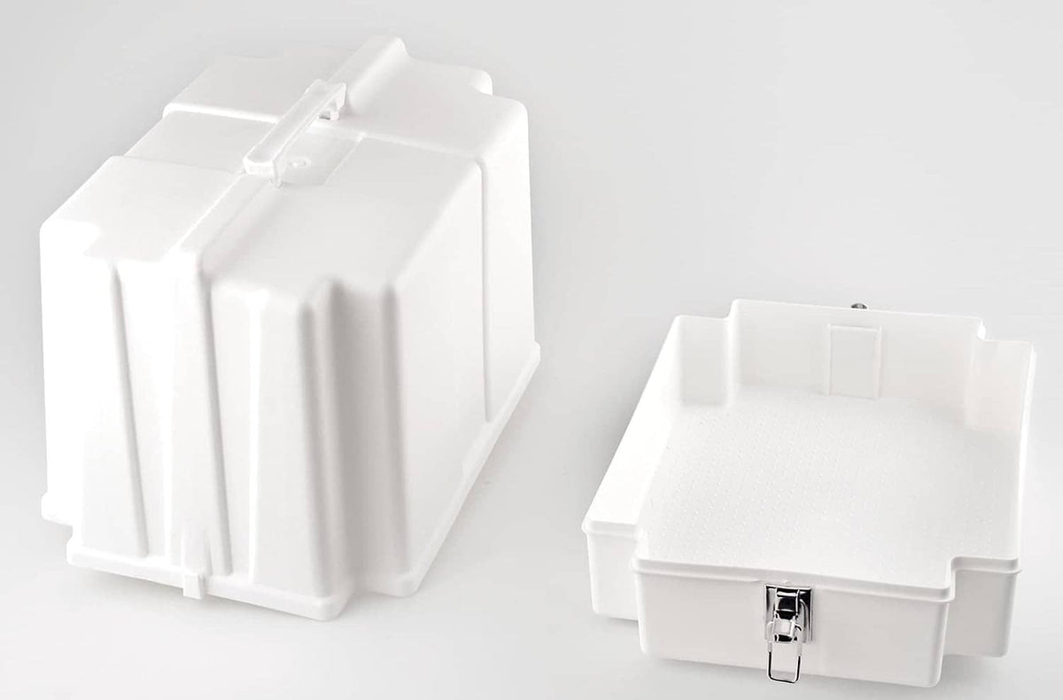 Brother hard case accessories with white lid and base