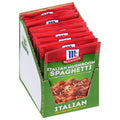 McCormick Italian Mushroom spaghetti sauce mix packets, 12-count multipack