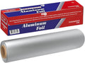 Heavy-duty aluminum foil roll with branded carton packaging, 18 in x 500 ft.