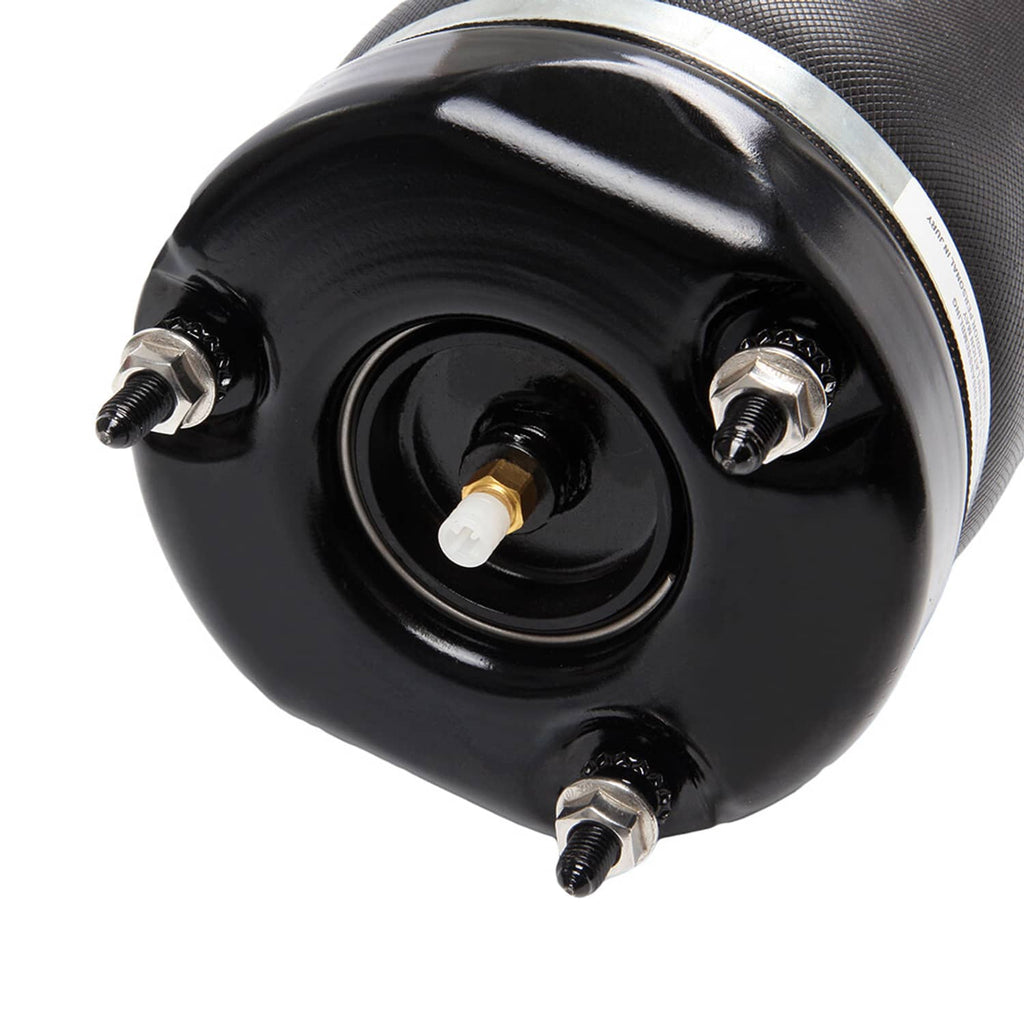 Front air strut top cap with air fitting and mounting bolts