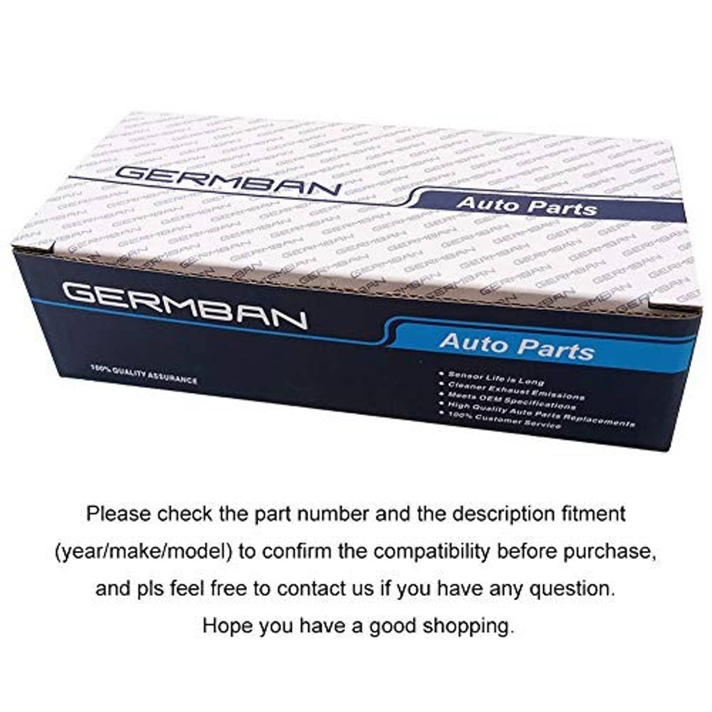 GERMBAN Auto Parts box for shift angle position sensor, black and blue branding