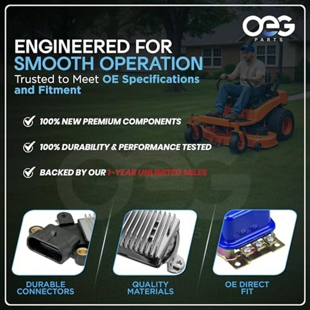 OEG Parts engineered for smooth operation graphic with premium ignition module photos