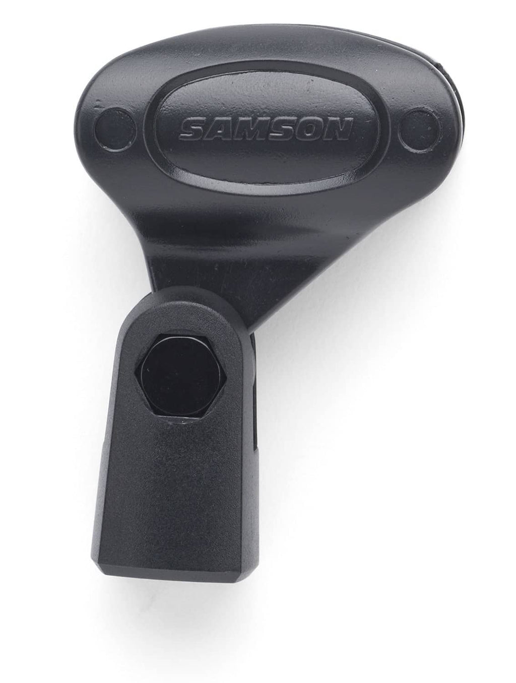 Samson branded microphone boom stand tilt knob, dark gray