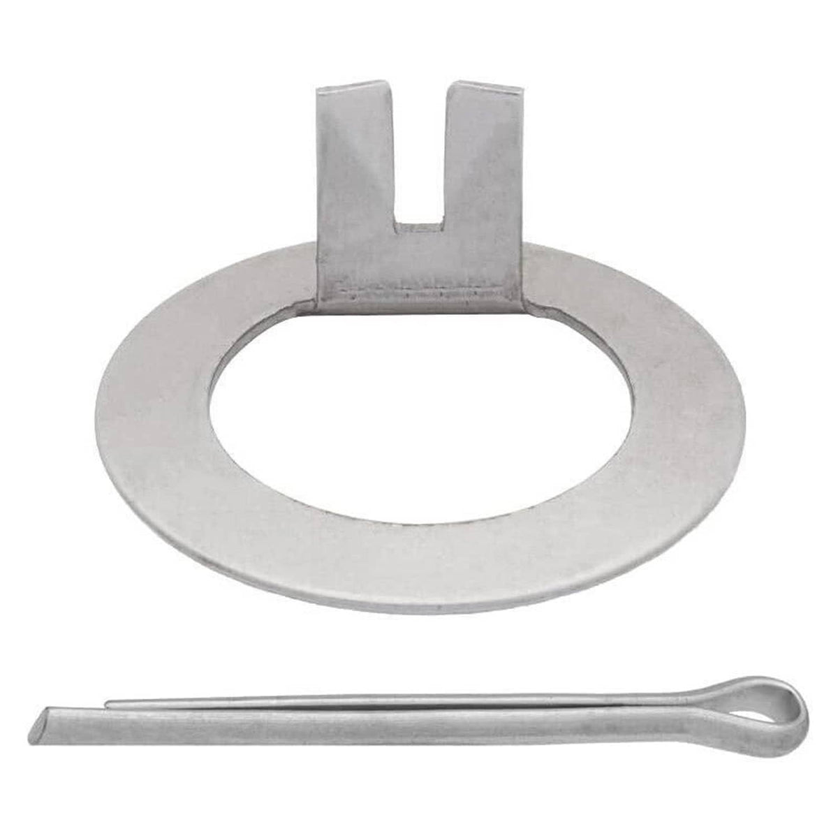 Grease seal and cotter pin with shaft washer for trailer bearing kit