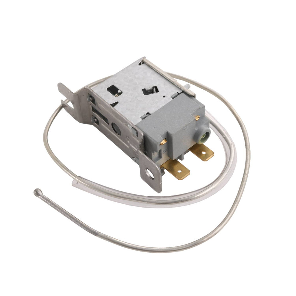 AC heater switch module with mounting bracket and attached electrical wires