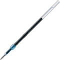 Ballpoint pen refill with 0.7 mm tip, black ink, clear front end