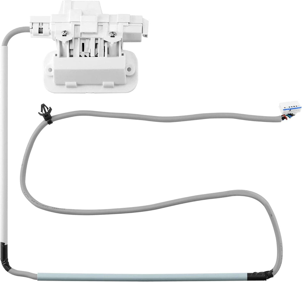 White washer lid lock housing with gray cable harness and connector