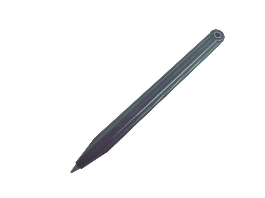 Replacement stylus, dark-gray angled pen with blue ring and fine tip