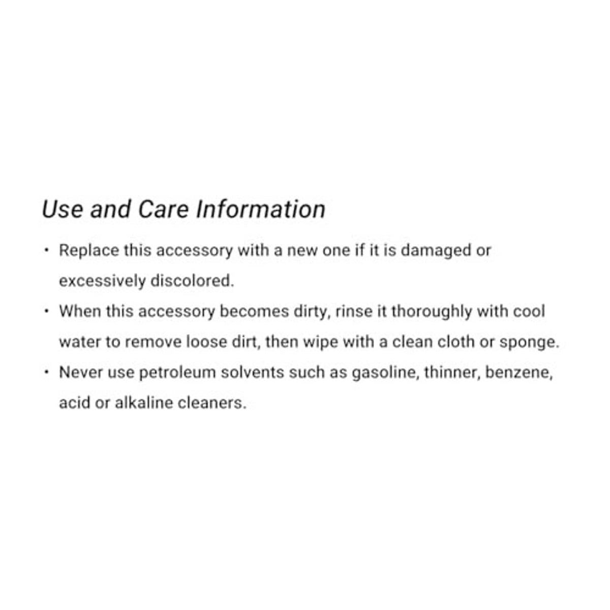 Use and care information sheet for ATV throttle assist accessory