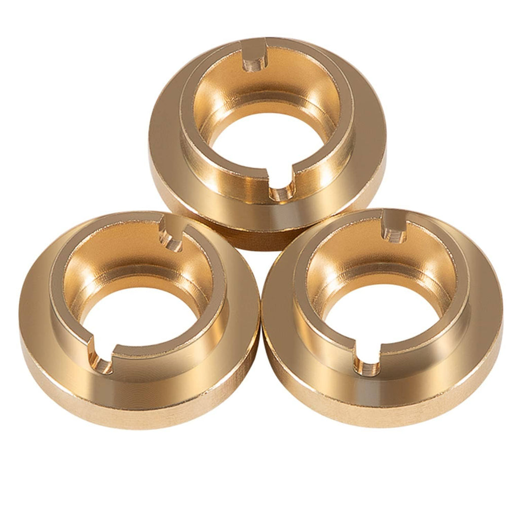 Brass pressure washer seal rings, three-piece set