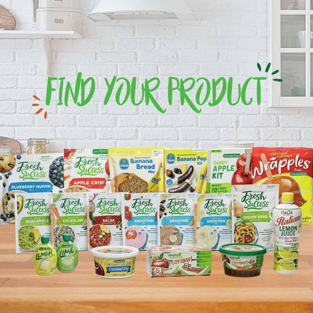 Assorted Fresh Success seasoning mix packages arranged on a shelf