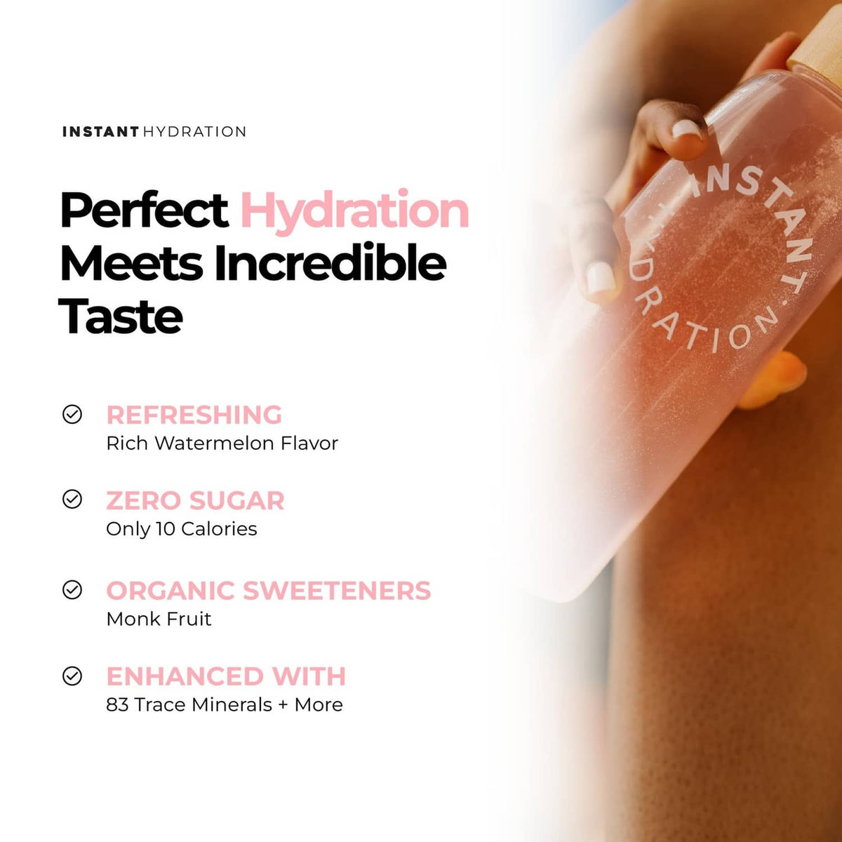 RivetOak Instant Hydration Sugar Free Electrolytes Powder Packets - 20 Count
