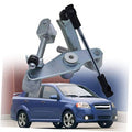 Manual shifter linkage equalizer assembly with metal bracket and black rod