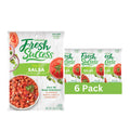 Mild salsa seasoning mix 6-pack boxes with Fresh Success branding
