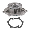 Water pump with gasket, metal impeller housing and bolt flange for engine cooling