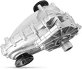 Transfer case assembly with metallic housing and ribbed side mounts