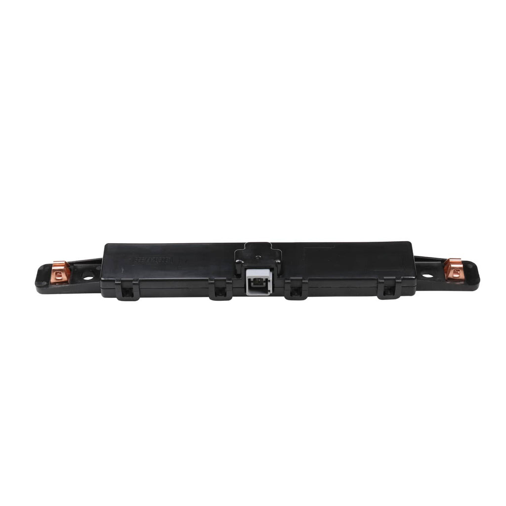 Remote car start module with central connector and black mounting clips