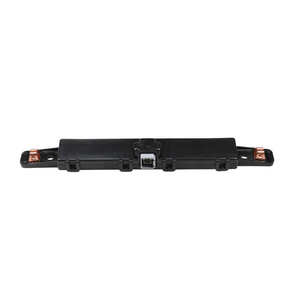 Remote car start module with central connector and black mounting clips
