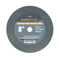 8-inch aluminum oxide bench grinder wheel, 150 grit, 5/8" arbor