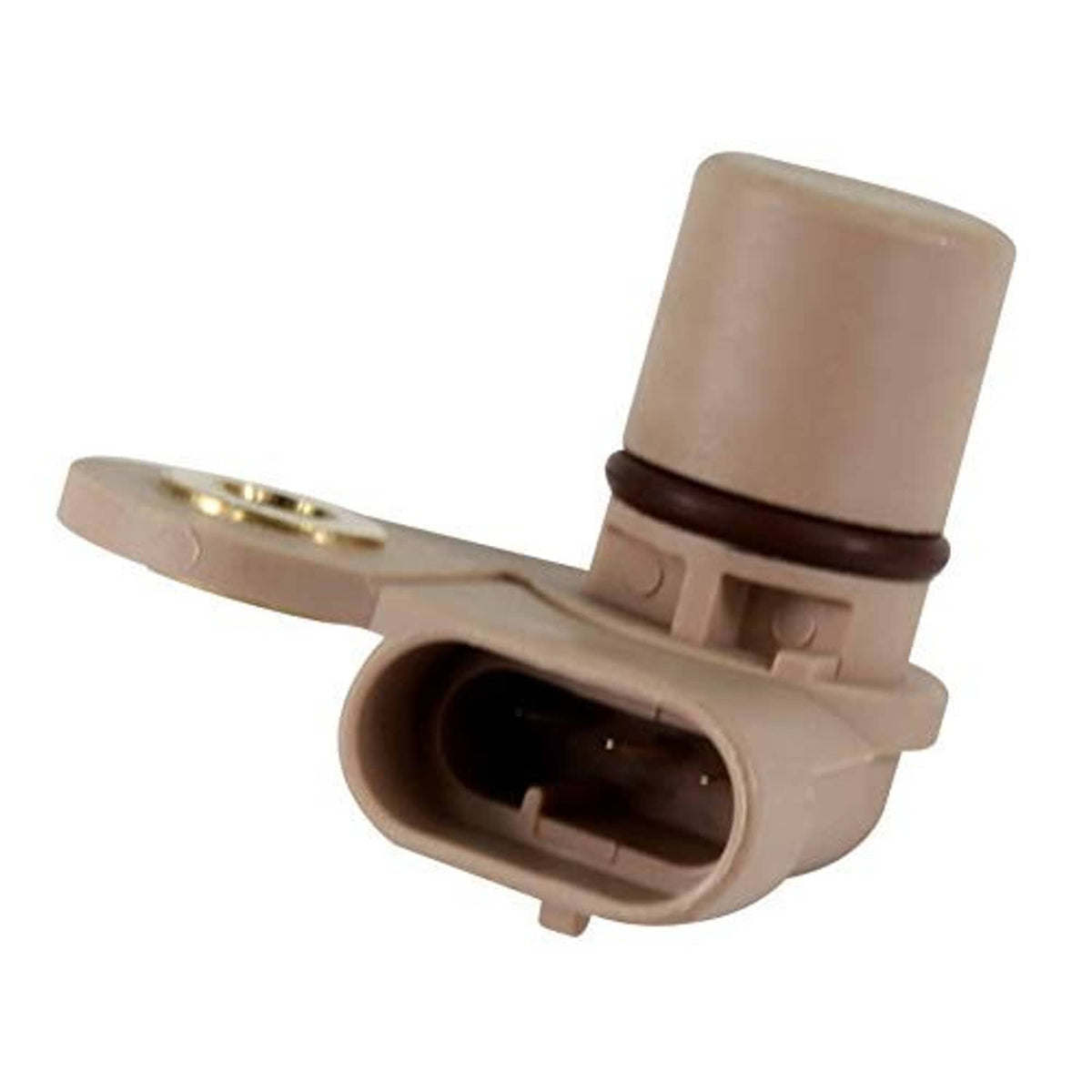 Camshaft position sensor with beige plug and open connector face
