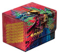 Ultimate Guard Sidewinder deck box with red Hazoret artwork, hinged lid closed