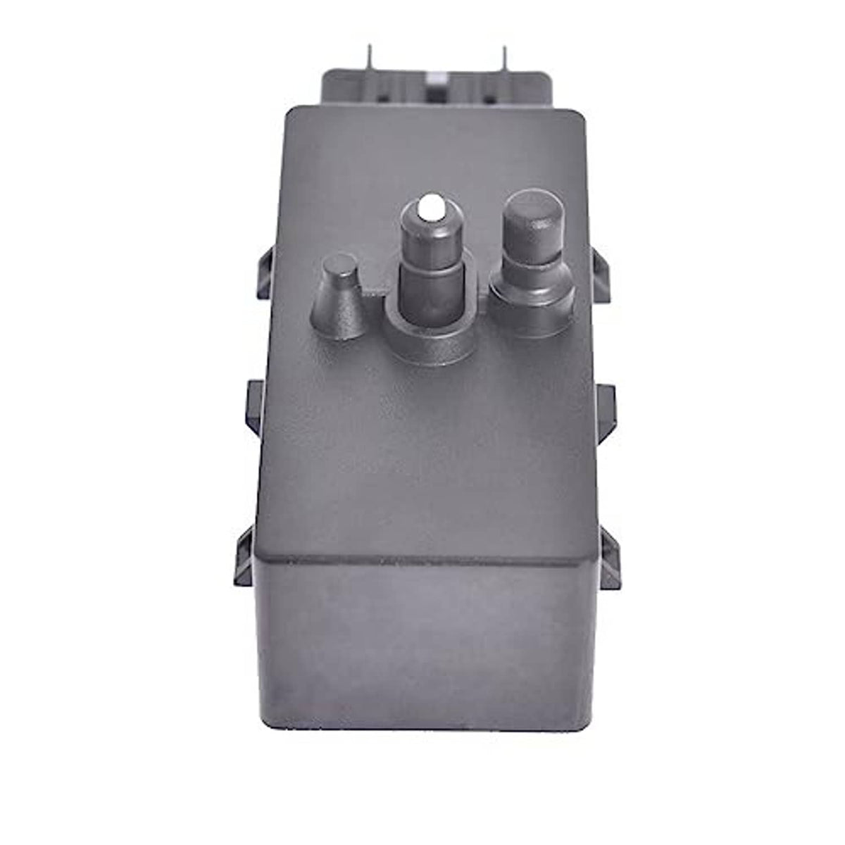 Power seat adjuster switch module front view with three raised control knobs