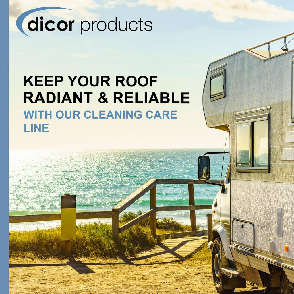 Promotional graphic: keep your roof radiant & reliable with cleaning care line