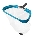 POOLWHALE 14 in pool skimmer rake with ultra-fine mesh net, teal frame