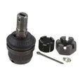 Front upper suspension ball joint with mounting hardware and cotter pin