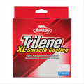 Berkley Trilene XL fluorescent fishing line package, clear blue monofilament