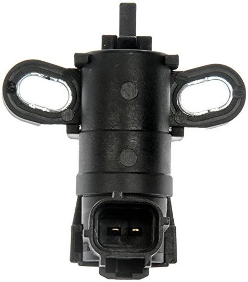 Black crankshaft position sensor with two oval openings and 3-pin connector